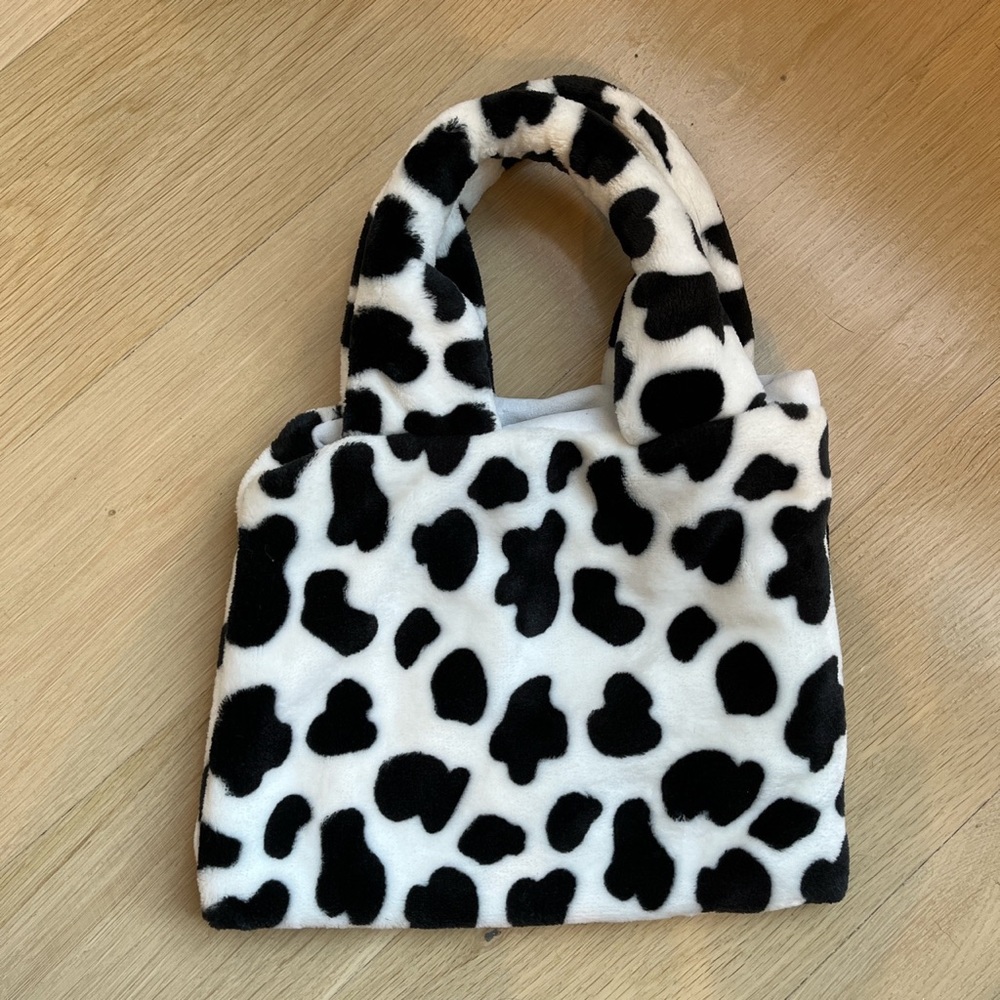 Funky Cow Print Handbag